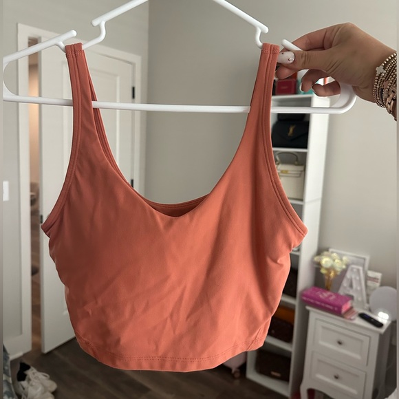 Lululemon burnt orange align tank - Picture 1 of 3